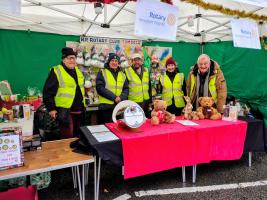 The Club spent a day in Newport Pagnell running their tombola which attracted a great deal of interest and resulted in a very generous donation to Willen Hospice.